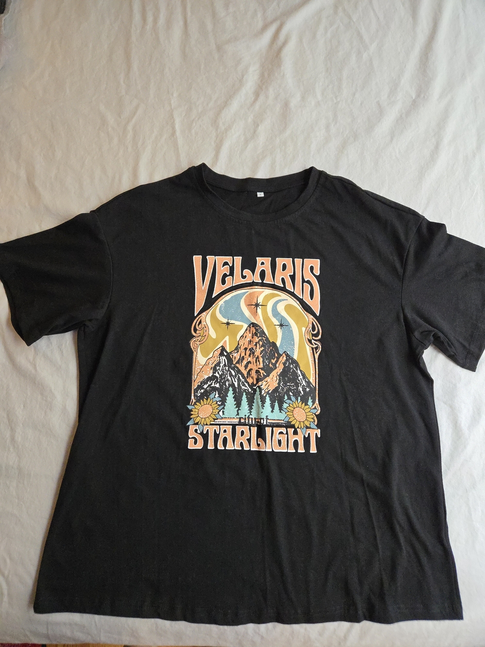 ACOTAR Velaris City of Starlight Mountain Tourism Graphic Tee Sarah J Maas HAL3